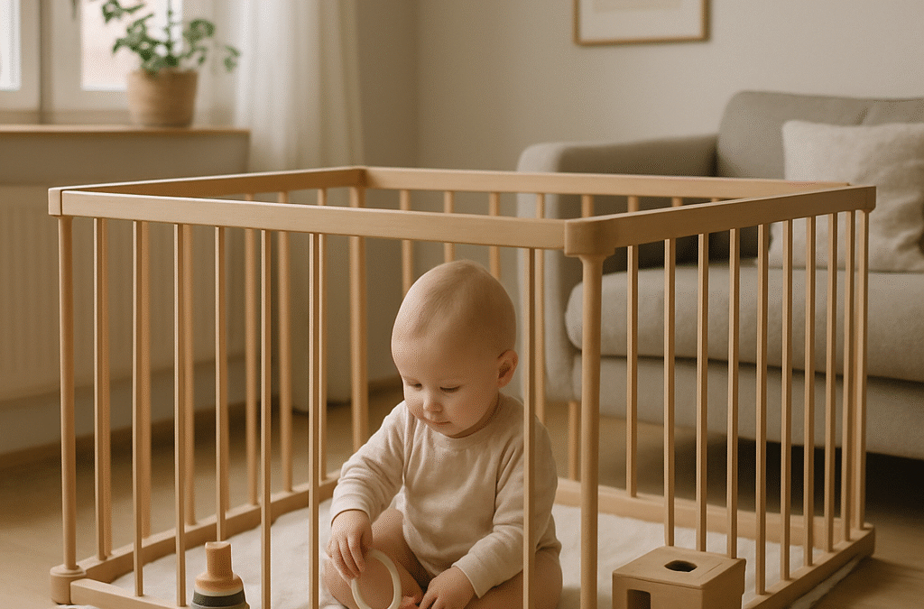 Tips til at stimulere din baby i kravlegården