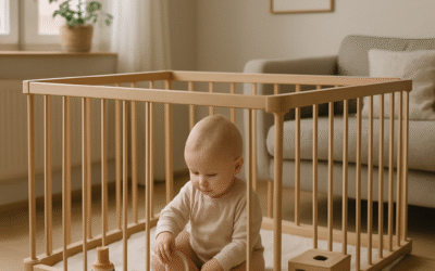 Tips til at stimulere din baby i kravlegården